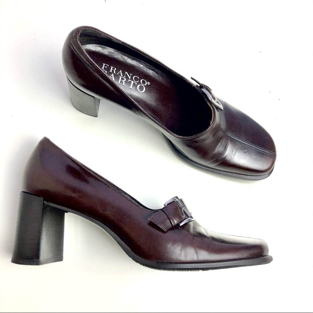 Franco Sarto Brown Loafers